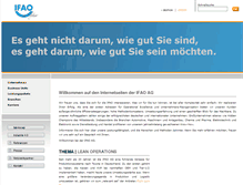 Tablet Screenshot of ifao.de